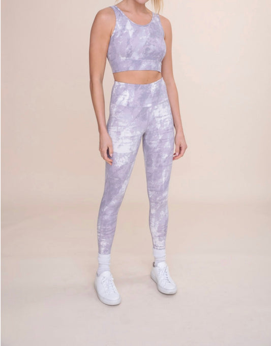 Concrete High-Waist Leggings